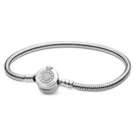 Sieviešu Aproce Pandora 599046C01-16 16 cm Sudrabains