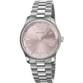 Naisten rannekellot Gucci YA1265061 Hopeinen