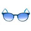 SUNGLASSES ITALIA INDEPENDENT UNISEX 0023-023-000 (Lens/Bridge/Temple) 52/21/140 mm)