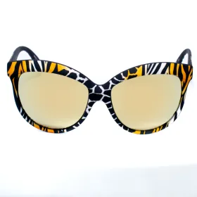 SUNGLASSES ITALIA INDEPENDENT WOMAN 0092-ZEF-001 (Lens/Bridge/Temple) 58/20/140 mm)