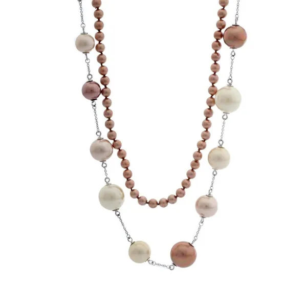 NECKLACE NECKLACE MISAKI WOMAN QCRNTERRAMULT (40CM+37CM )