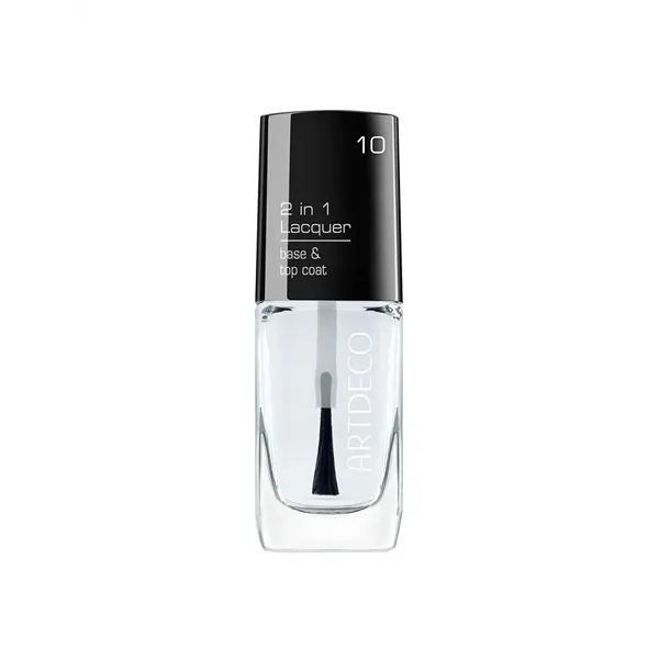 Artdeco 2 In 1 Lacquer Base y Top Coat 10ml