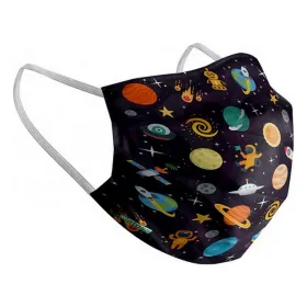 Hügieeniline taaskasutatav kangasmask/riidemask Space Laste