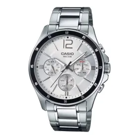 Vīriešu Pulkstenis Casio MTP1374D7AVDF Balts (Ø 47 mm)