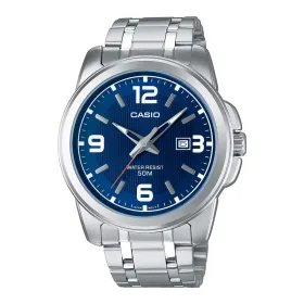 Vīriešu Pulkstenis Casio MTP-1314D-2AVDF Sudrabains