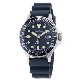Laikrodis vyrams Nautica Mėlyna (Ø 43 mm)