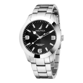 Vīriešu Pulkstenis Nautica NAPPBF205 Sudrabains (Ø 42 mm)