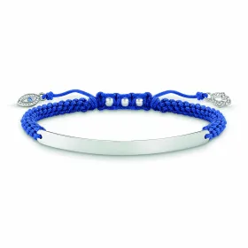 Женские браслеты Thomas Sabo LBA0066-897-1 16 - 19 cm Серебристый Синий 21 cm