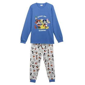 Pidžaama Mickey Mouse Sinine (Täiskasvanutele)