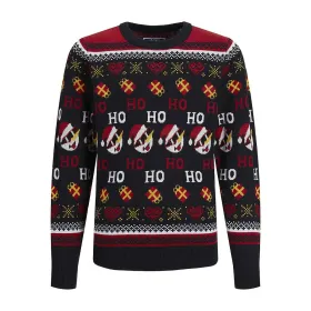 Unisex neulepusero JORHOHO Jack & Jones 12221312  Laivastonsininen