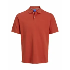 Vyriški polo marškinėliai su trumpomis rankovėmis Jack & Jones JORFREDERIKSBERG Oranžinė