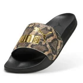 Шлепанцы для женщин Puma Leadcat 2.0 Snake Chic SS25 400680 01 Чёрный