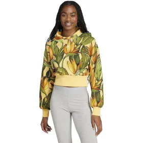 Sieviešu Sporta Krekls ar Kapuci Adidas FARM HOODIE JD6282 Dzeltens