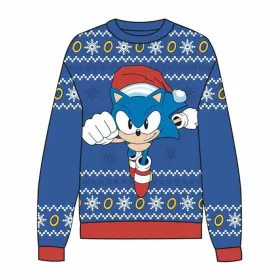 Unisex neulepusero Sonic Sininen