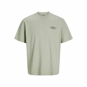 Vyriški marškinėliai su trumpomis rankovėmis Jack & Jones Jprblachad Brandingw Neck