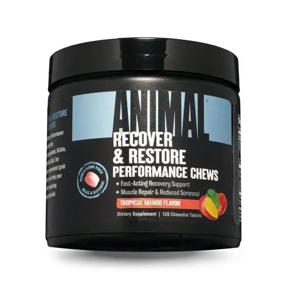 Recover & Restore Performance Chews, Tropical Mango