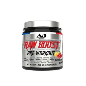 Raw Boost Pre-Workout, Raspberry Lemon