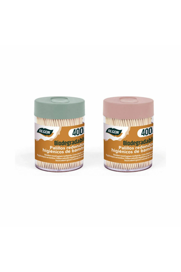 Tooth Picks Algon Set 400 Pieces (24 Units)