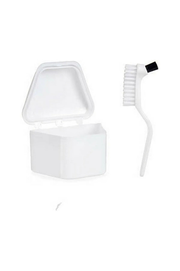 Denture Set White polypropylene (12 Units)