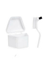 Denture Set White polypropylene (12 Units)