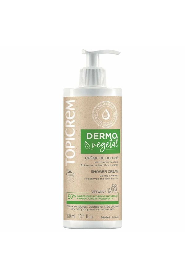 Shower Cream Topicrem Dermovegetal 390 ml