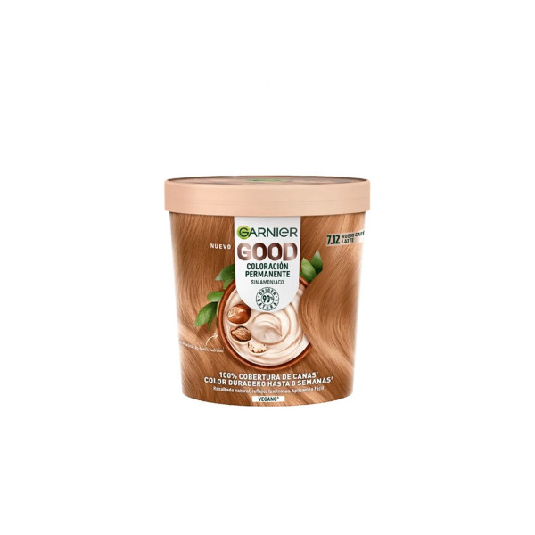 Garnier Good Coloración Permanente 7,12 Rubio Café Latte 1 U