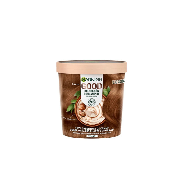 Garnier Good Coloración Permanente 6,0 Castaño Mocaccino 1 U