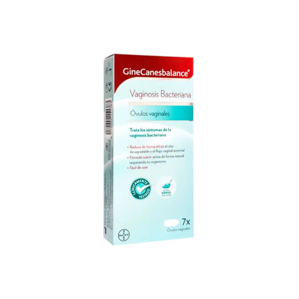 Ginecanesbalance 7 Vaginal Ovules