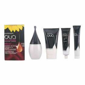 Dye No Ammonia Garnier Olia Intense Ruby Nº 6,60 Rojo Intenso Nº 6,60 Rojo Intenso Set (1 Unit)