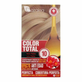 Permanent Anti-Ageing Dye Azalea Color Total Platinum Blonde Nº 10-Rubio Platino (1 Unit)