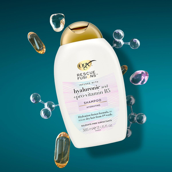 Shampoo OGX HYALURONIC & PRO-VITAMIN B5 385 ml