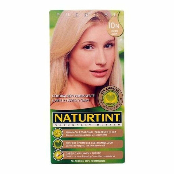 Dye No Ammonia Naturtint Naturtint N White Blonde Platinum Blonde Nº 10n Rubio Alba Nº 10n-Rubio Alba 170 ml