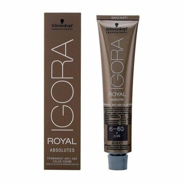 Permanent Anti-Ageing Dye Schwarzkopf 609494 Nº 6-60 60 ml