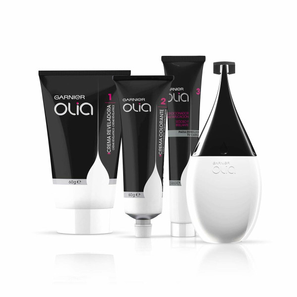 Dye No Ammonia Garnier Olia Golden Dark Blonde Nº 7,3-Golden Dark Blonde Set (1 Unit)