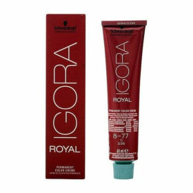 Permanent Dye Schwarzkopf Igora Royal Nº 8-77 02/13 60 ml
