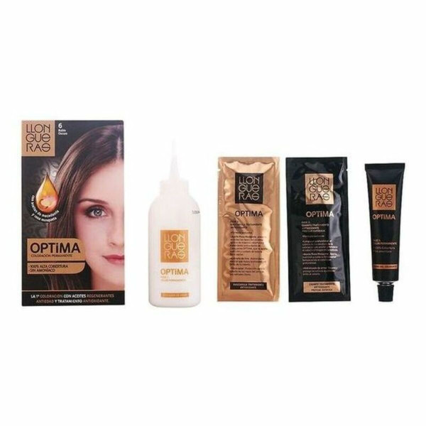 Dye No Ammonia Llongueras Optima Nº 6-Deep Blond (1 Unit)