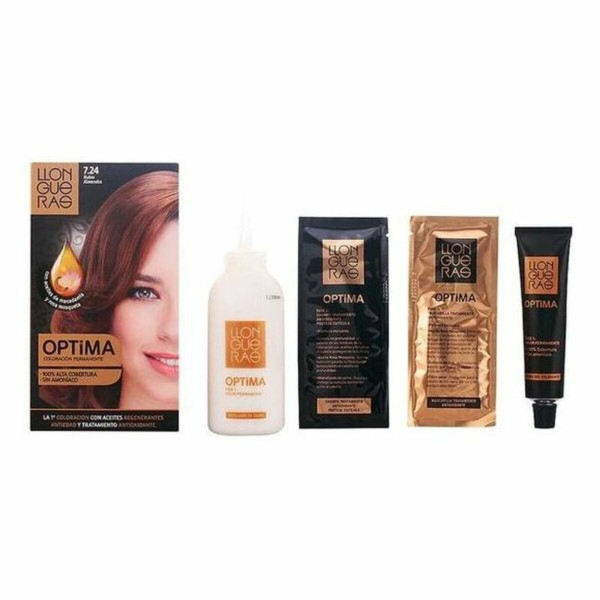 Dye No Ammonia Llongueras Optima Nº 7.24-Almond Blond (1 Unit)