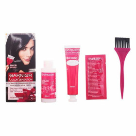 Permanent Dye Garnier Color Sensation Nº 1 Ultra Negro Nº 1-Ultra Negro 110 g
