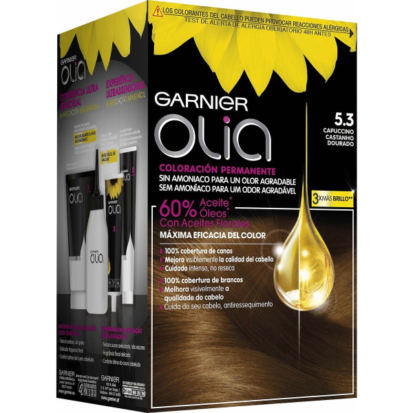 Permanent Dye Garnier 1118-34772 5,3 - Capuccino (1 Unit)