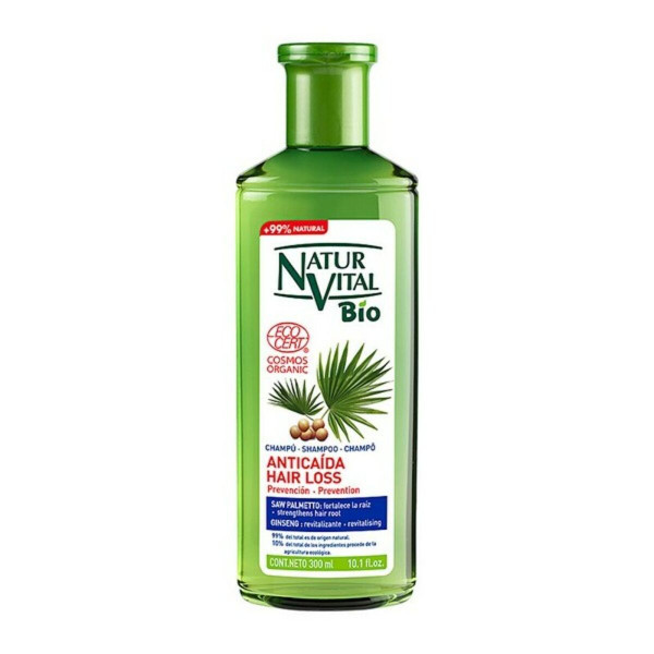 Anti-Hair Loss Shampoo Naturaleza y Vida Champu Bio Ecocert 300 ml