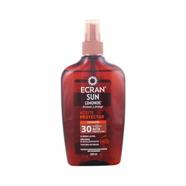 Sunscreen Oil Ecran 1130-80667 Spf 30 200 ml