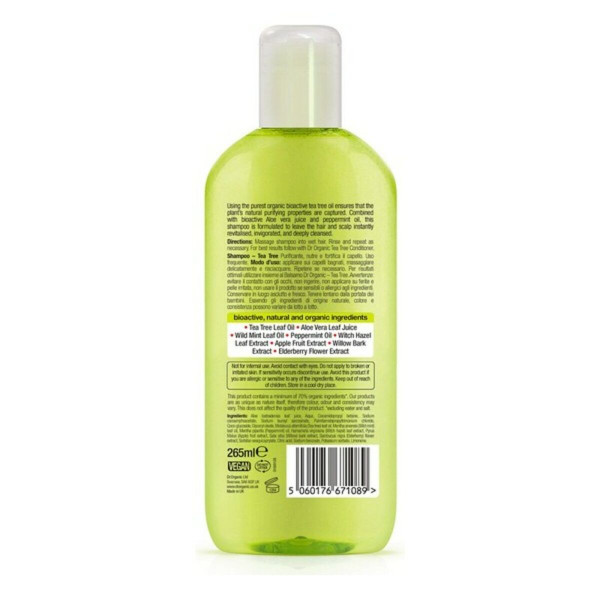 Purifying Shampoo Dr.Organic DR00150 265 ml