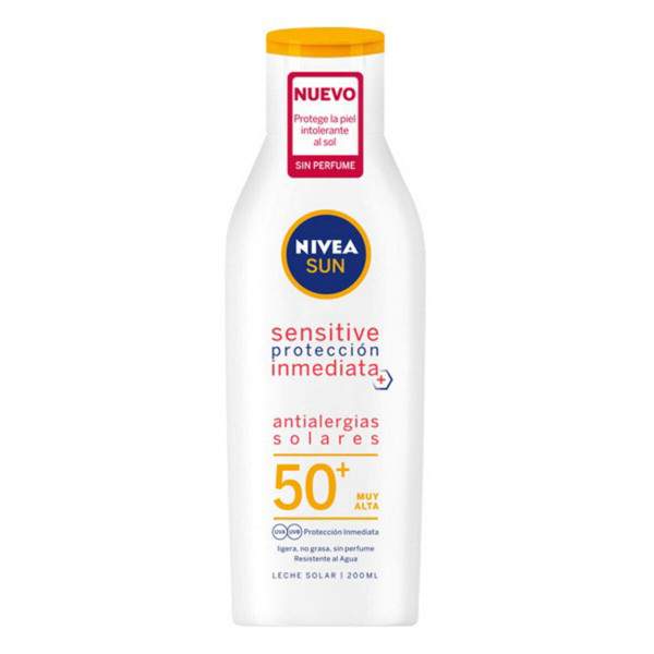 Anti-allergic Sun Protector Nivea Sun Antialergias Solares Spf 50+ 200 ml