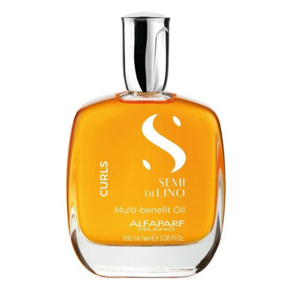 Hair Oil Alfaparf Milano Semi Di Lino Curls 100 ml Multifunction