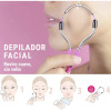 Facial Hair Remover Beter Depilador Facial Stainless steel Fuchsia