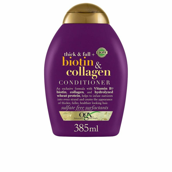 Conditioner OGX Biotin Collagen 385 ml Collagen Biotin Volumising