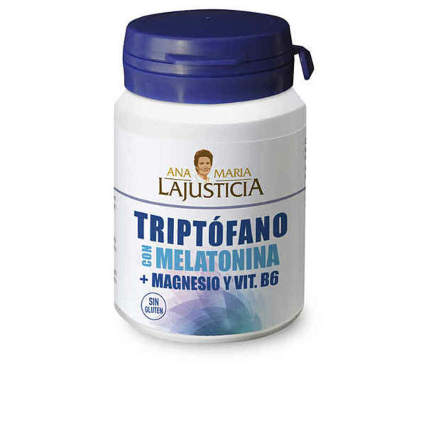 Food Supplement Ana María Lajusticia Triptofano Con Melatonina Magnesio Y Magnesium Melatonin Tryptophan 60 Units