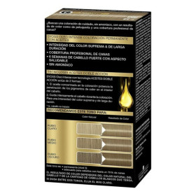 Permanent Dye Syoss Olio Intense Sand Blonde Nº 7,58 Platinum Blonde Nº 7.58-Rubio Arena