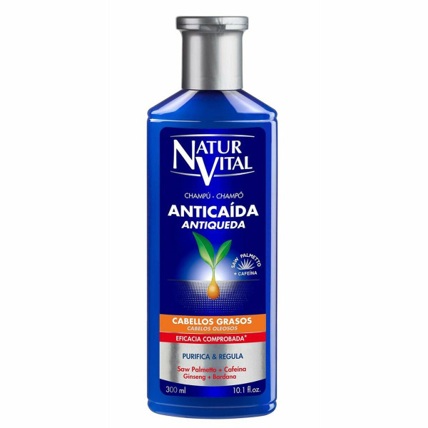 Anti-Hair Loss Shampoo Naturvital Champú Anticaída 300 ml