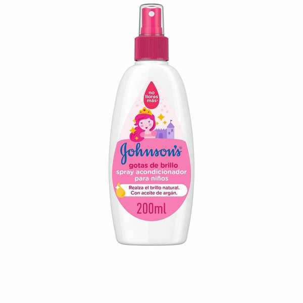 Conditioner Spray Johnson's 9453300 200 ml Shine Children's